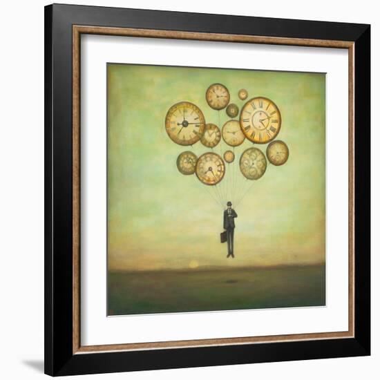 Waiting for Time to Fly-Duy Huynh-Framed Art Print