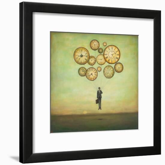 Waiting for Time to Fly-Duy Huynh-Framed Art Print