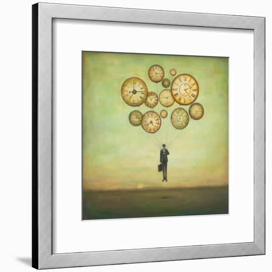 Waiting for Time to Fly-Duy Huynh-Framed Art Print