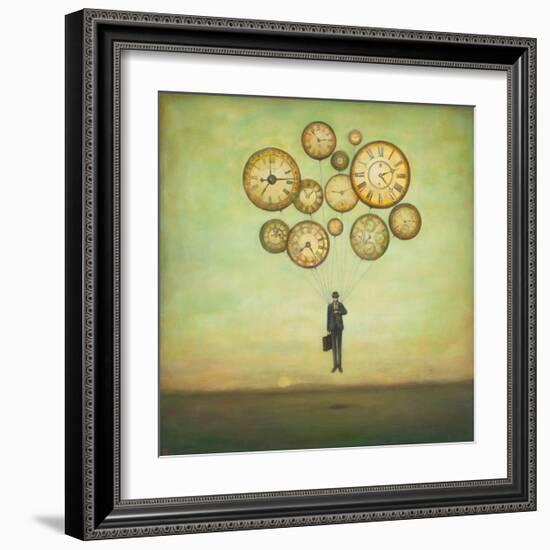 Waiting for Time to Fly-Duy Huynh-Framed Premium Giclee Print