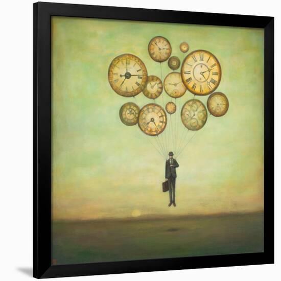 Waiting for Time to Fly-Duy Huynh-Framed Art Print