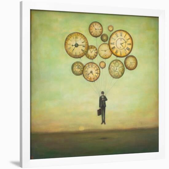 Waiting for Time to Fly-Duy Huynh-Framed Art Print