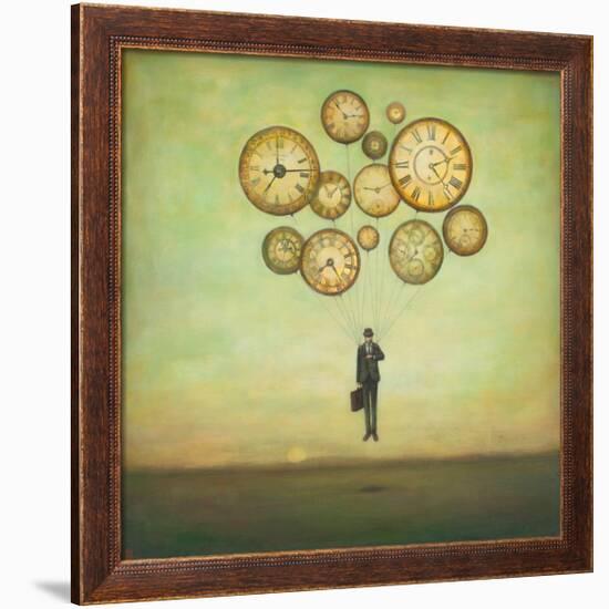 Waiting for Time to Fly-Duy Huynh-Framed Art Print