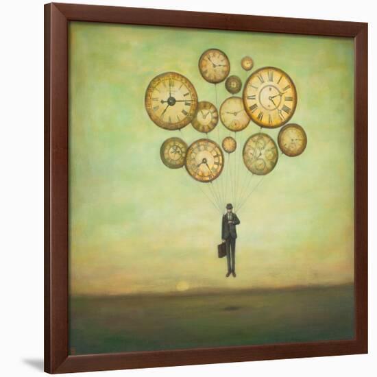 Waiting for Time to Fly-Duy Huynh-Framed Art Print