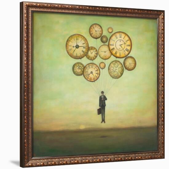 Waiting for Time to Fly-Duy Huynh-Framed Art Print