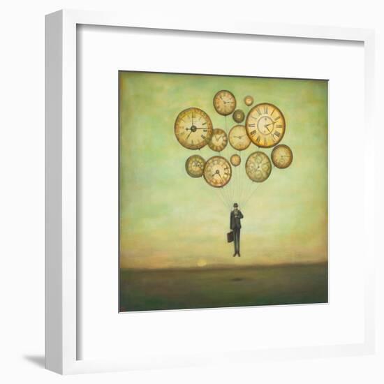 Waiting for Time to Fly-Duy Huynh-Framed Art Print