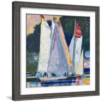 Waiting For Wind-Beth A. Forst-Framed Art Print
