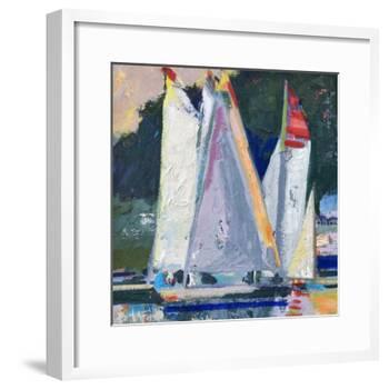 Waiting For Wind-Beth A. Forst-Framed Art Print