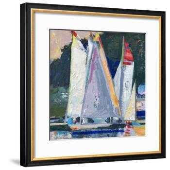 Waiting For Wind-Beth A. Forst-Framed Art Print