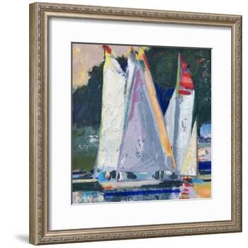 Waiting For Wind-Beth A. Forst-Framed Art Print