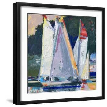 Waiting For Wind-Beth A. Forst-Framed Art Print