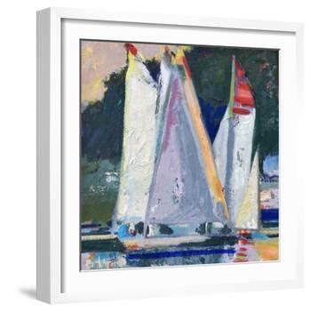 Waiting For Wind-Beth A. Forst-Framed Art Print