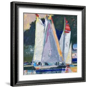 Waiting For Wind-Beth A. Forst-Framed Art Print