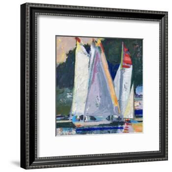 Waiting For Wind-Beth A. Forst-Framed Art Print