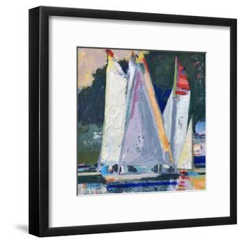 Waiting For Wind-Beth A. Forst-Framed Art Print