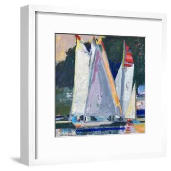 Waiting For Wind-Beth A. Forst-Framed Art Print