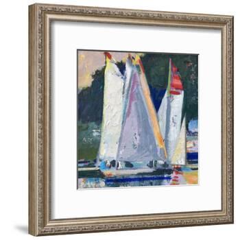 Waiting For Wind-Beth A. Forst-Framed Art Print