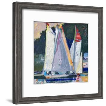Waiting For Wind-Beth A. Forst-Framed Art Print