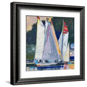 Waiting For Wind-Beth A. Forst-Framed Art Print