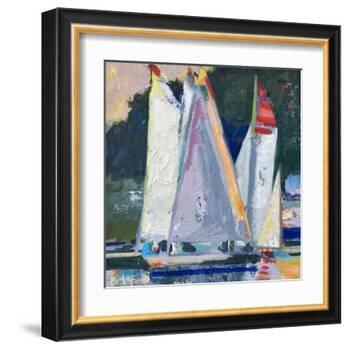 Waiting For Wind-Beth A. Forst-Framed Art Print