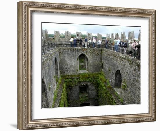 Waiting in Line To Kiss The Blarney Stone, Blarney Castle, Ireland-Cindy Miller Hopkins-Framed Photographic Print