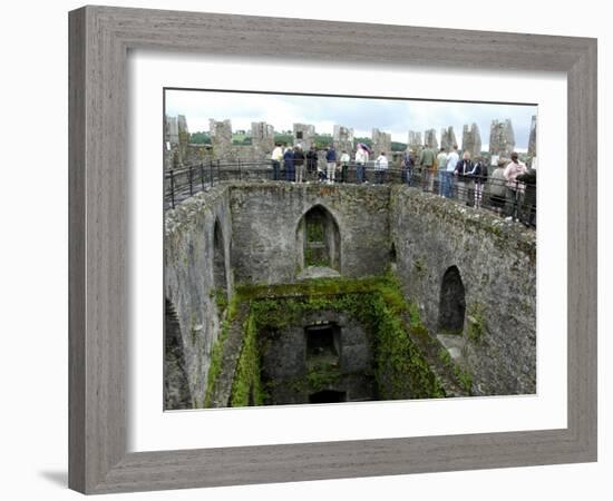 Waiting in Line To Kiss The Blarney Stone, Blarney Castle, Ireland-Cindy Miller Hopkins-Framed Photographic Print