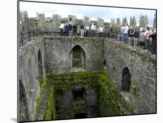 Waiting in Line To Kiss The Blarney Stone, Blarney Castle, Ireland-Cindy Miller Hopkins-Mounted Photographic Print