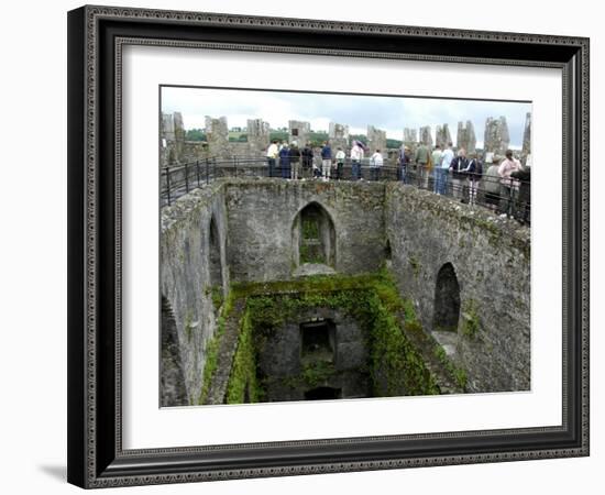 Waiting in Line To Kiss The Blarney Stone, Blarney Castle, Ireland-Cindy Miller Hopkins-Framed Photographic Print