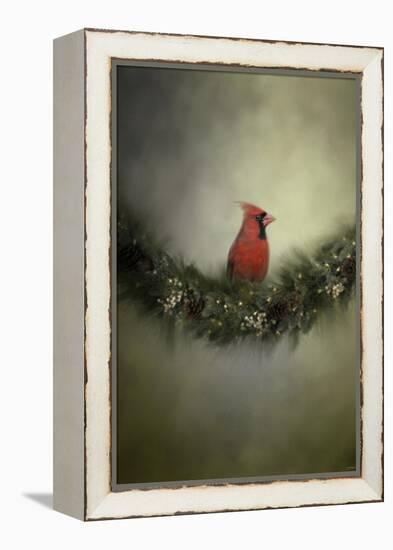 Waiting on Christmas-Jai Johnson-Framed Premier Image Canvas