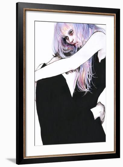 Waiting Place-Agnes Cecile-Framed Art Print