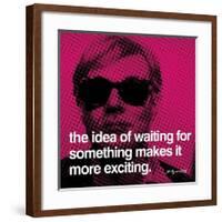 Waiting-null-Framed Giclee Print