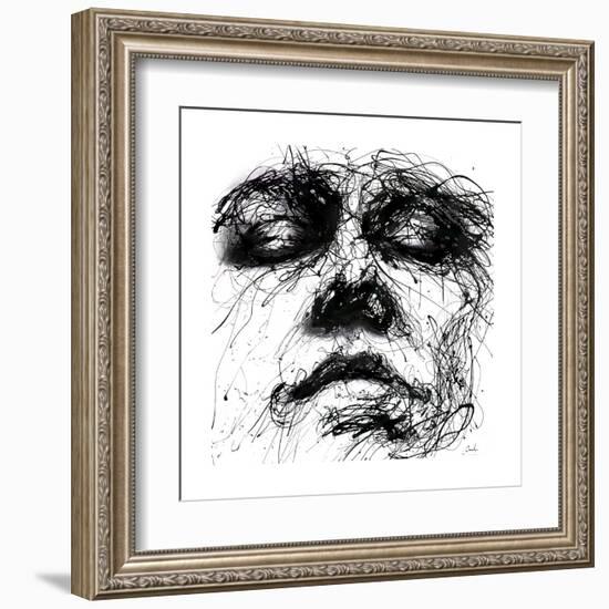 Waiting-Agnes Cecile-Framed Art Print