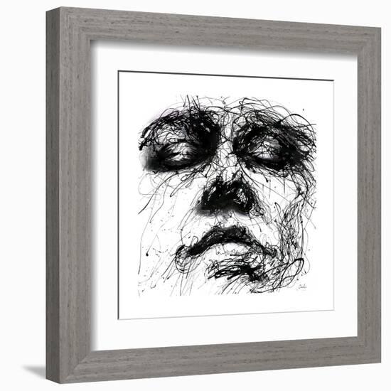 Waiting-Agnes Cecile-Framed Art Print