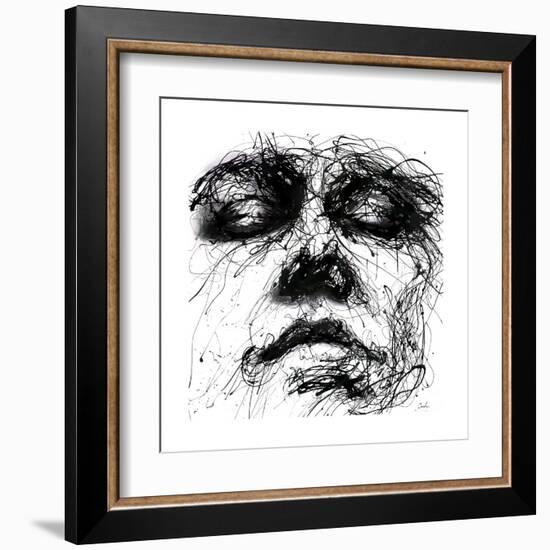 Waiting-Agnes Cecile-Framed Art Print