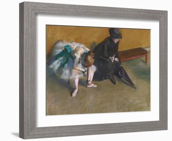 Waiting-Edgar Degas-Framed Giclee Print