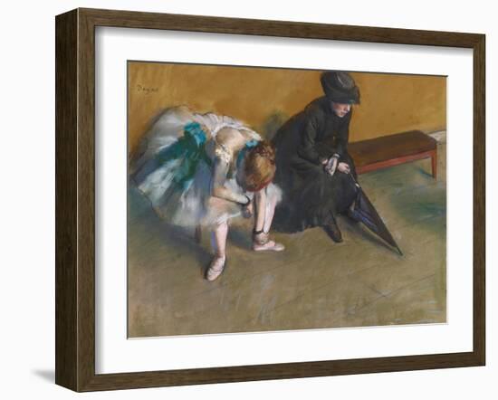 Waiting-Edgar Degas-Framed Giclee Print