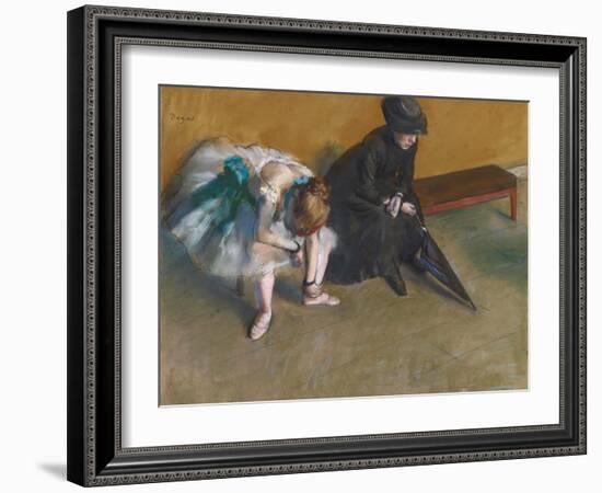 Waiting-Edgar Degas-Framed Giclee Print