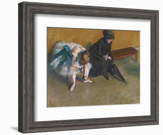 Waiting-Edgar Degas-Framed Giclee Print