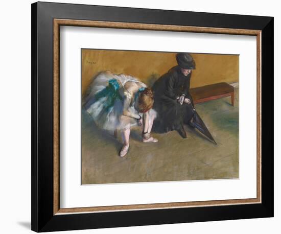 Waiting-Edgar Degas-Framed Giclee Print