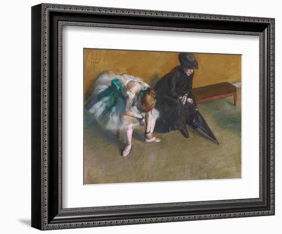 Waiting-Edgar Degas-Framed Giclee Print