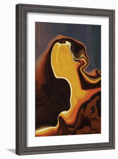 Waiting-Rabi Khan-Framed Art Print