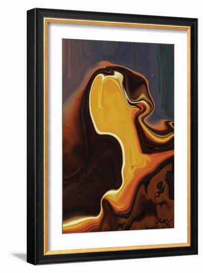 Waiting-Rabi Khan-Framed Art Print