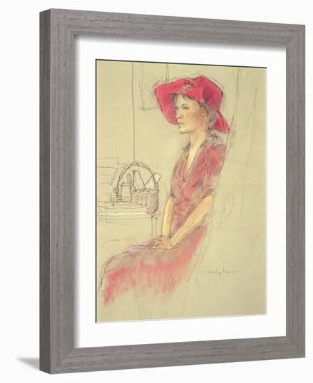 Waiting-Felicity House-Framed Giclee Print