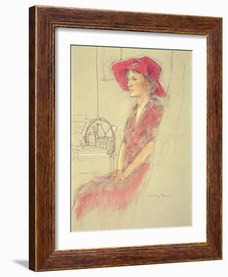 Waiting-Felicity House-Framed Giclee Print