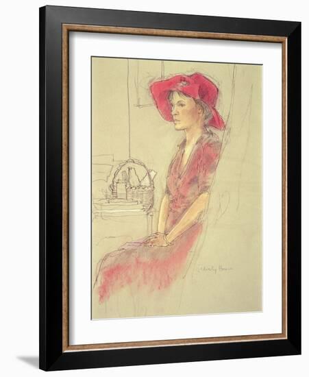 Waiting-Felicity House-Framed Giclee Print