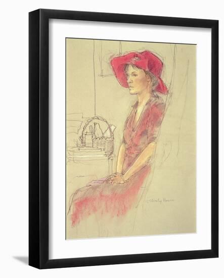 Waiting-Felicity House-Framed Giclee Print