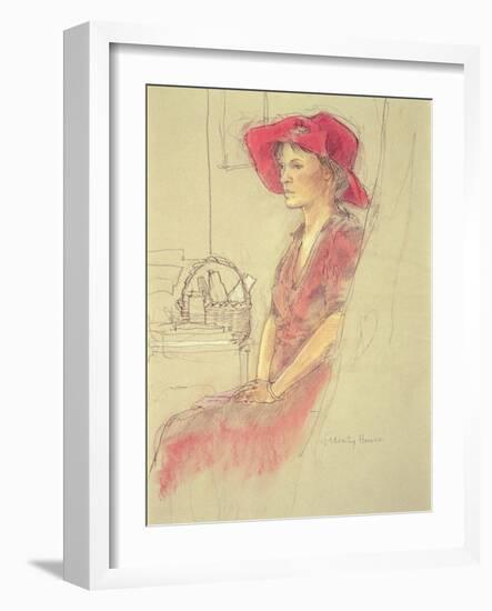 Waiting-Felicity House-Framed Giclee Print