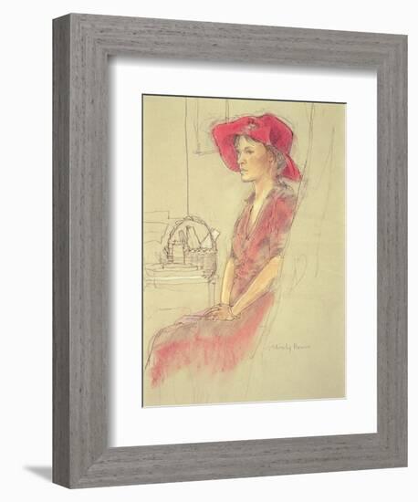 Waiting-Felicity House-Framed Giclee Print