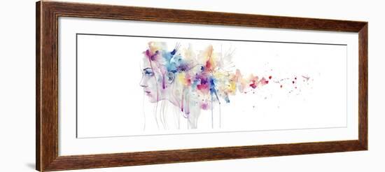 Wake of Herself-Agnes Cecile-Framed Art Print