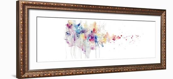 Wake of Herself-Agnes Cecile-Framed Art Print